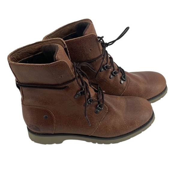 THE North Face Ballard Lace II Leather Boots. Ladies Size 7. Brown - Picture 3 of 9
